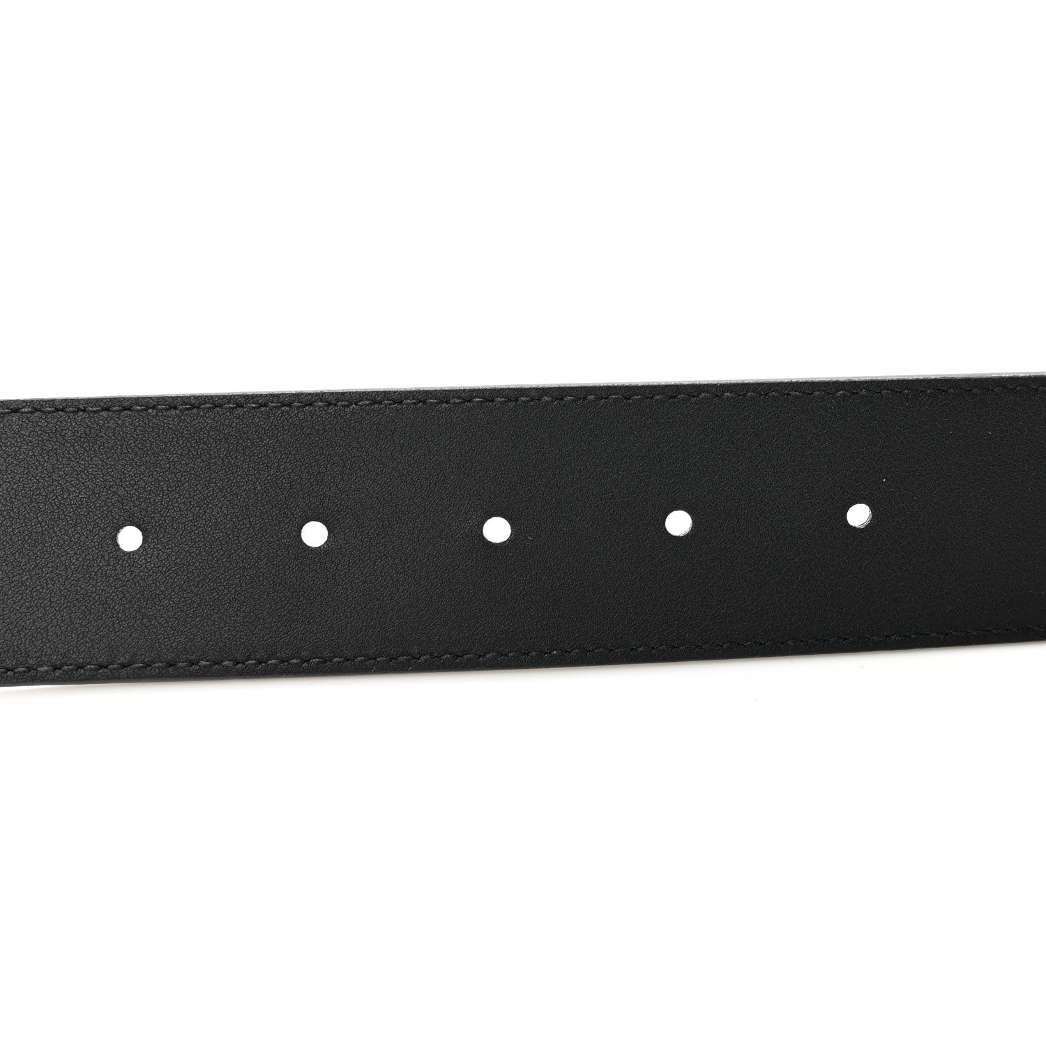 Gucci Calfskin Double G 30mm Belt 80 32 85 34 Black 4 of 6