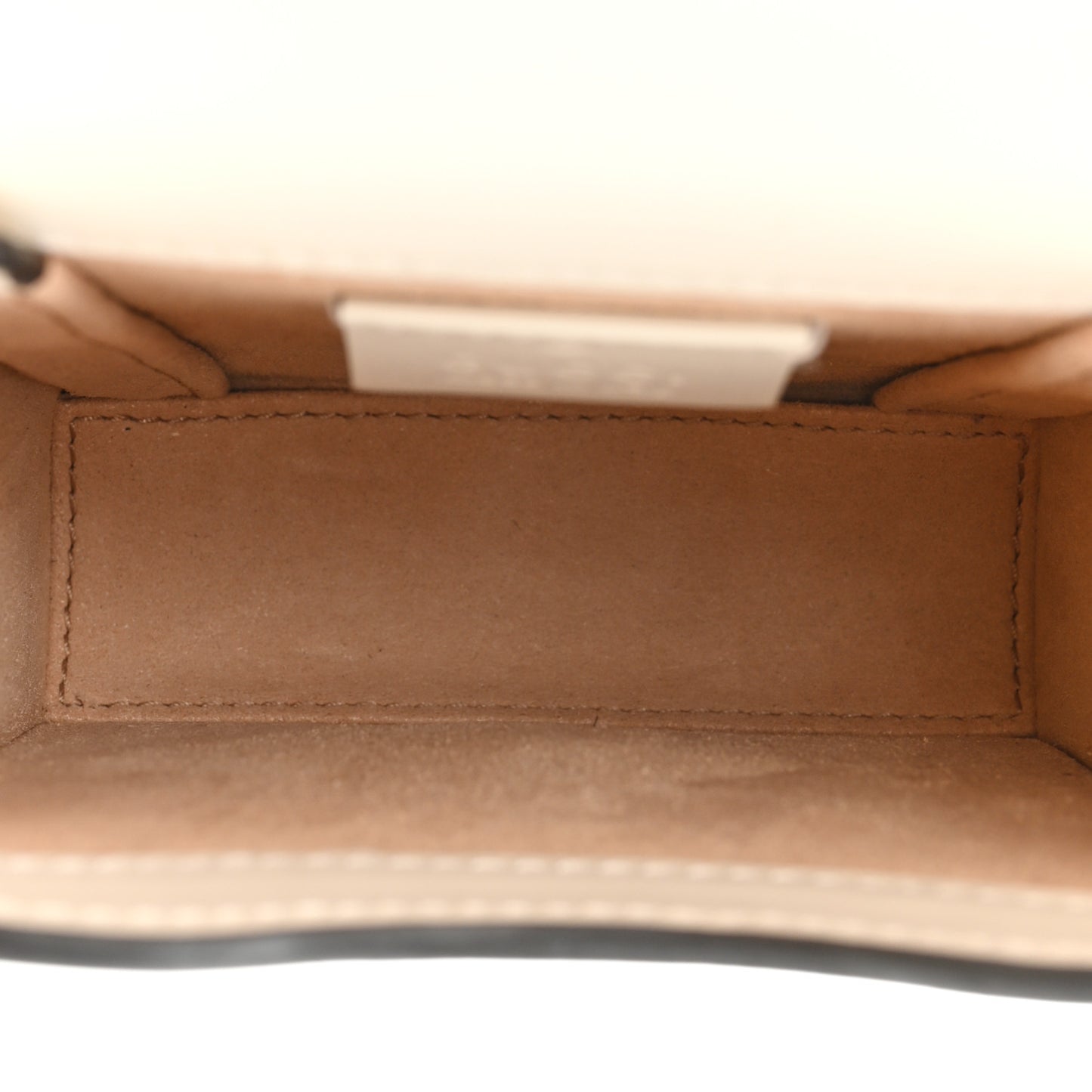 Boarded Plutone Calfskin Mini Horsebit 1955 Crossbody Bag Mystic White