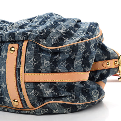 Louis Vuitton Denim Raye Cabas GM 6 of 9