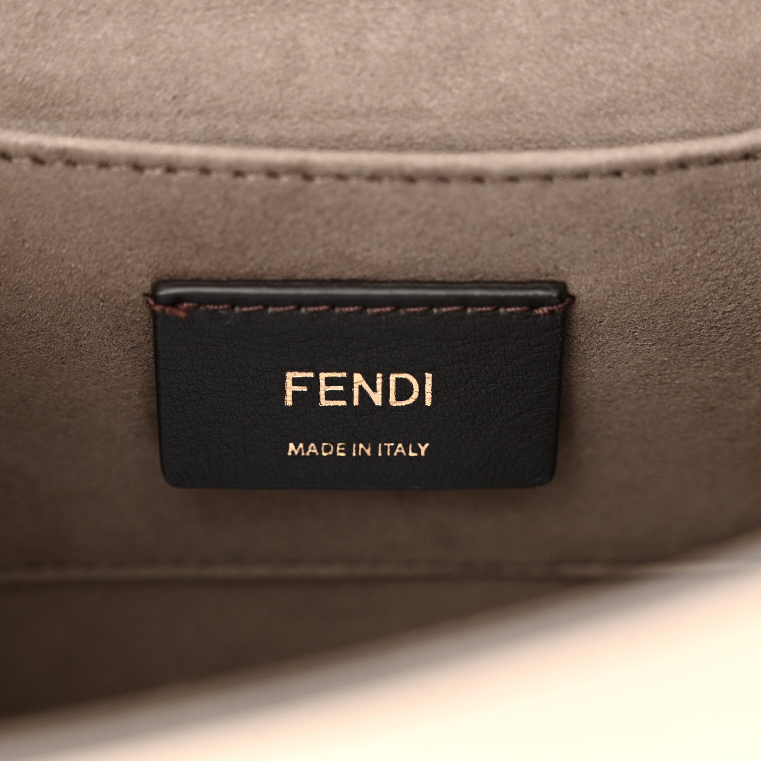 Fendi Vitello Century Opaco F is Fendi Small Kan I Shoulder Bag Blue Beige 6 of 12