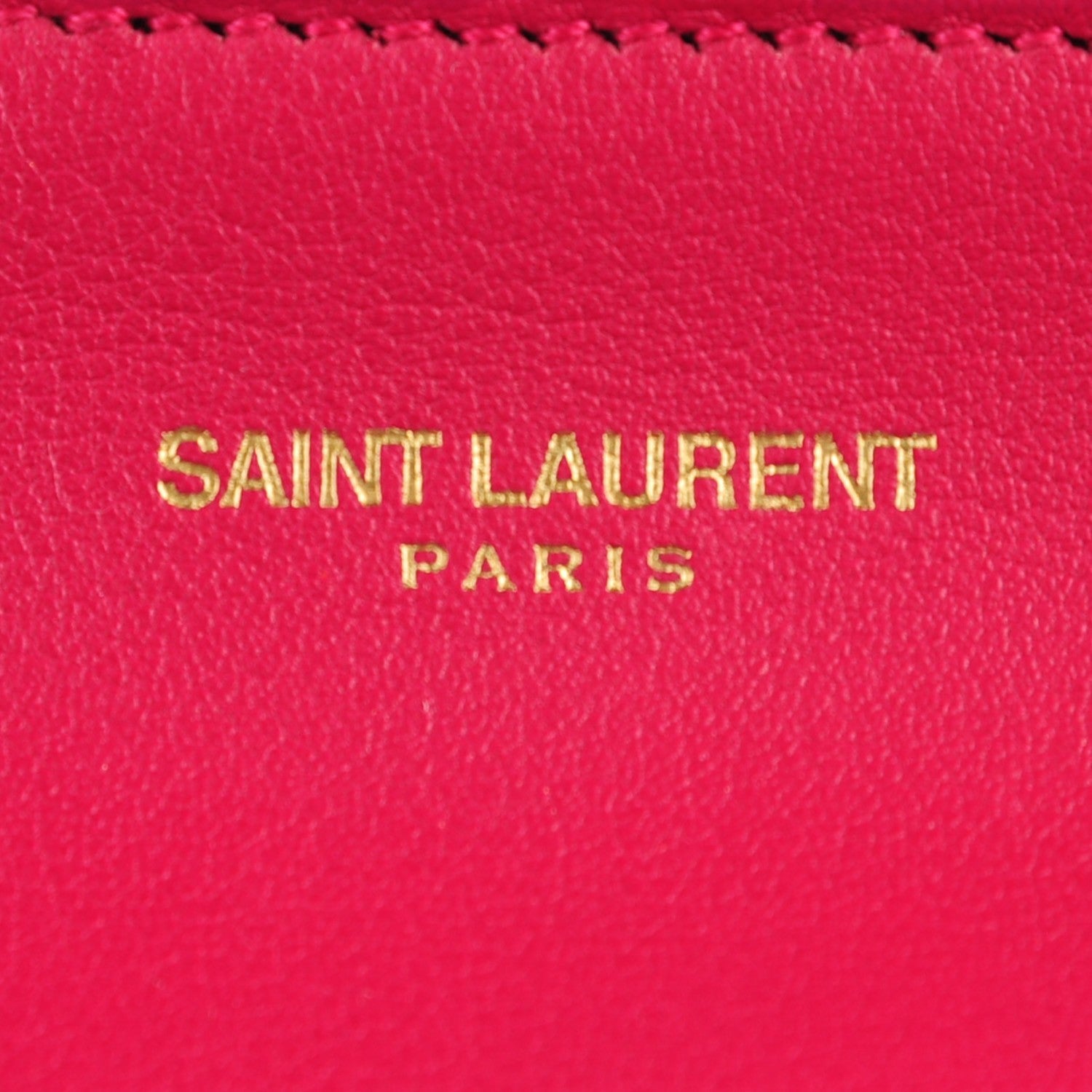 Saint Laurent Calfskin Small Classic Y Cabas Fuchsia 6 of 8