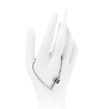 Gucci Sterling Silver Double G Key Bracelet 2 of 5