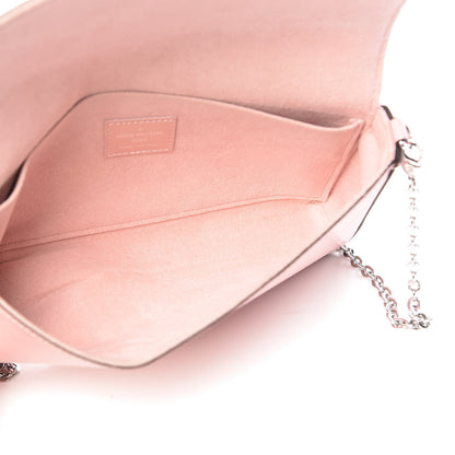 Louis Vuitton Epi Pochette Felicie Rose Ballerine 6 of 16