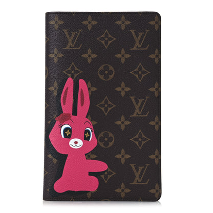 Louis Vuitton LV X SY Monogram Rabbit Emily Notebook Cover MM Pink 1 of 7