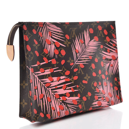 Louis Vuitton Monogram Jungle Dots Toiletry Pouch 26 Sugar Pink Poppy 3 of 14