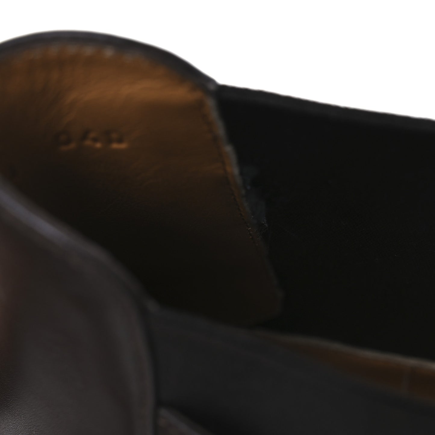 Calfskin Mens Blondie Chelsea Ankle Boots 10 Cocoa