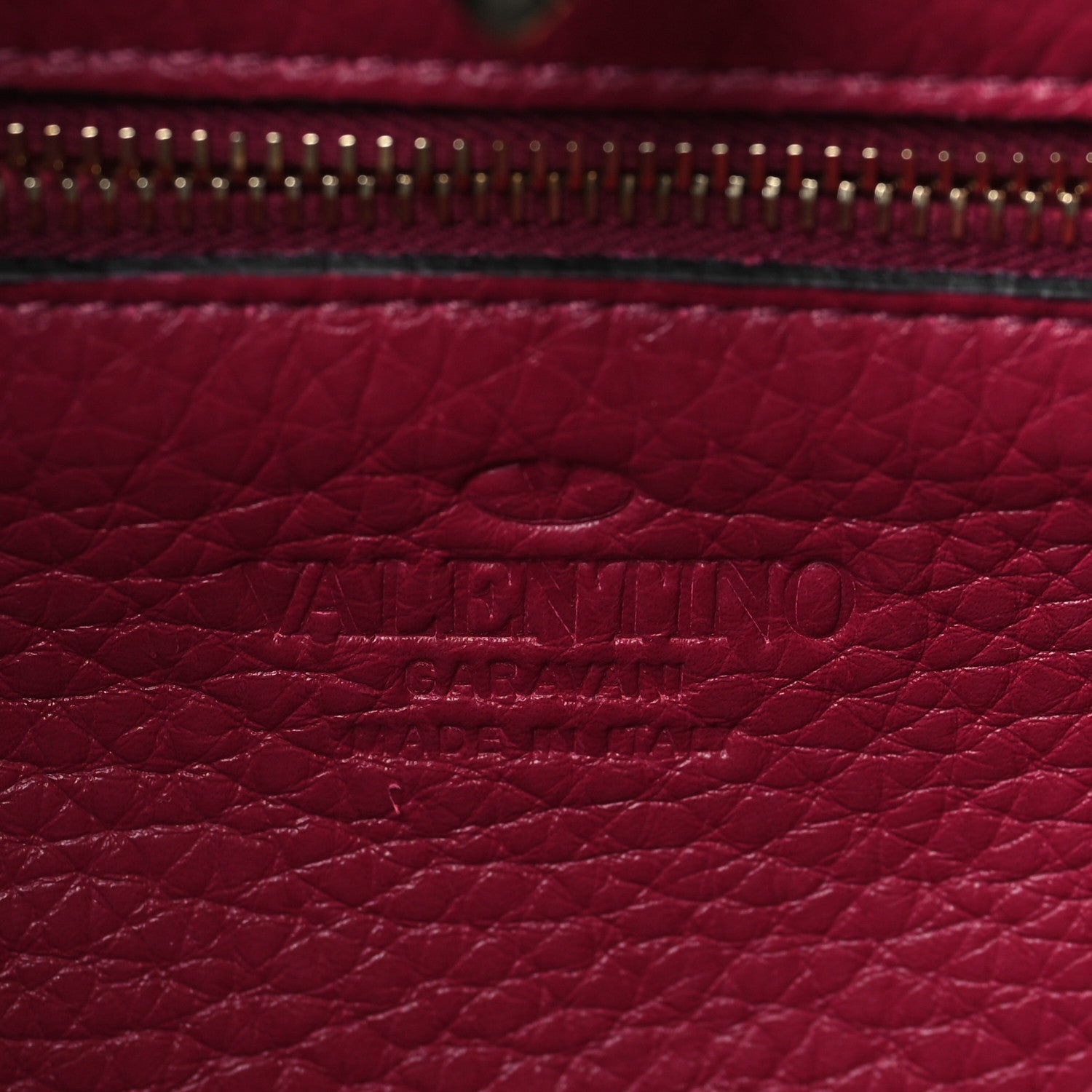 Valentino Garavani Pebbled Calfskin Mini Rockstud Flip-Lock Messenger Bag Raspberry 6 of 9