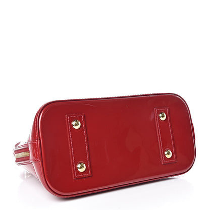 Louis Vuitton Vernis Alma BB Pomme D'Amour 4 of 11