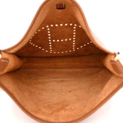 Hermes Taurillon Clemence Evelyne III PM Gold 5 of 11