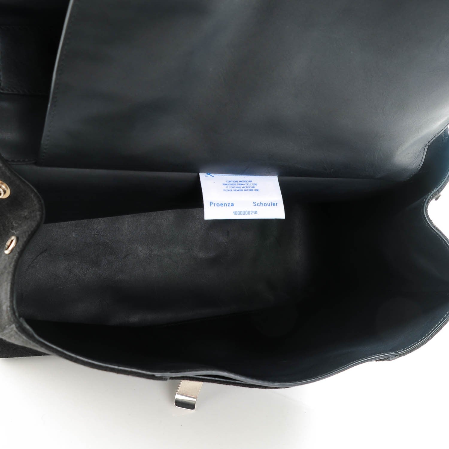 Proenza Schouler Calfskin Large PS Courier Black 5 of 7