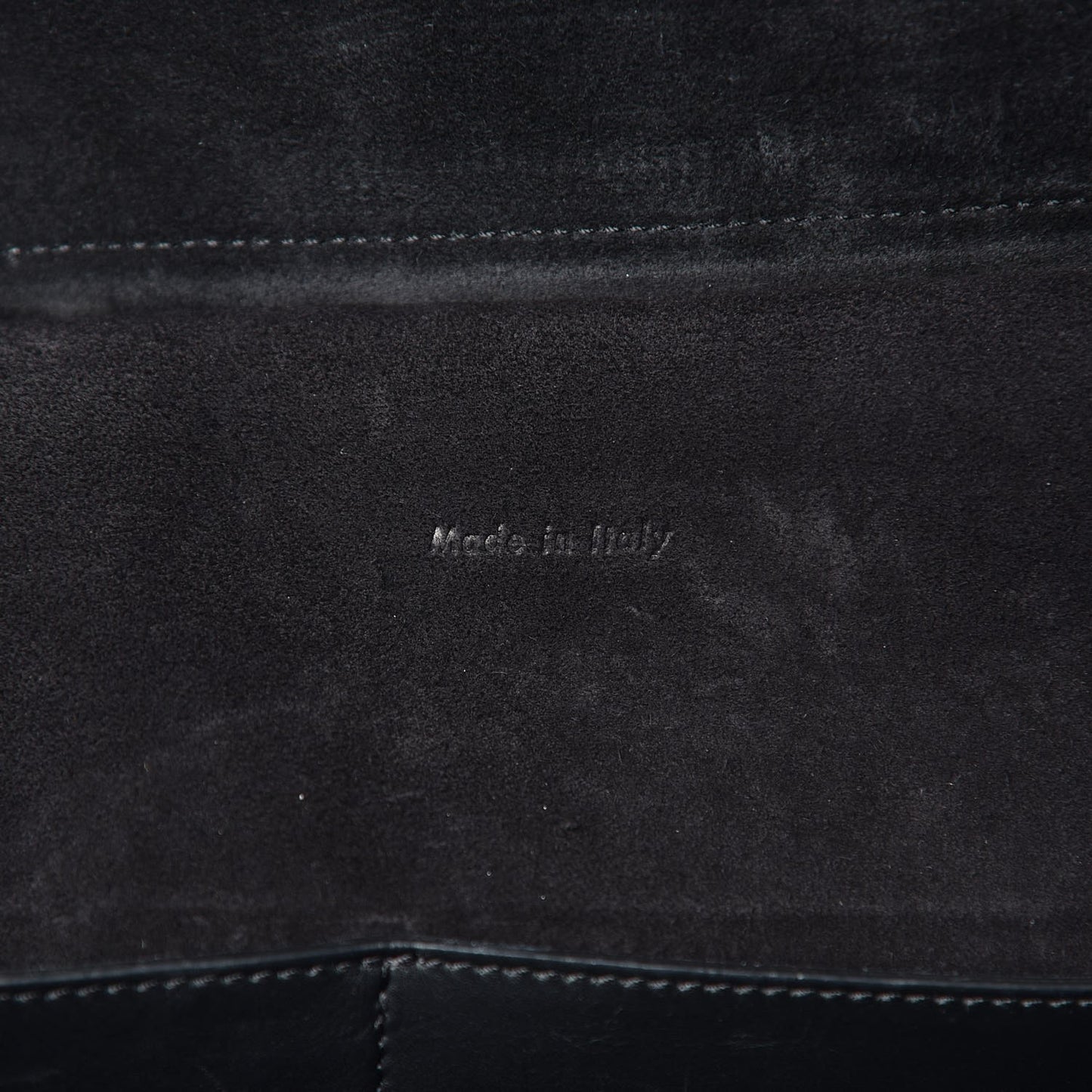 Calfskin Crocodile Embossed Small Belt Bag Black