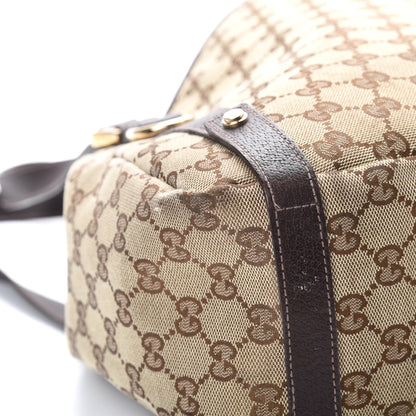 Gucci Monogram Medium Abbey Shoulder Bag Dark Brown 9 of 19