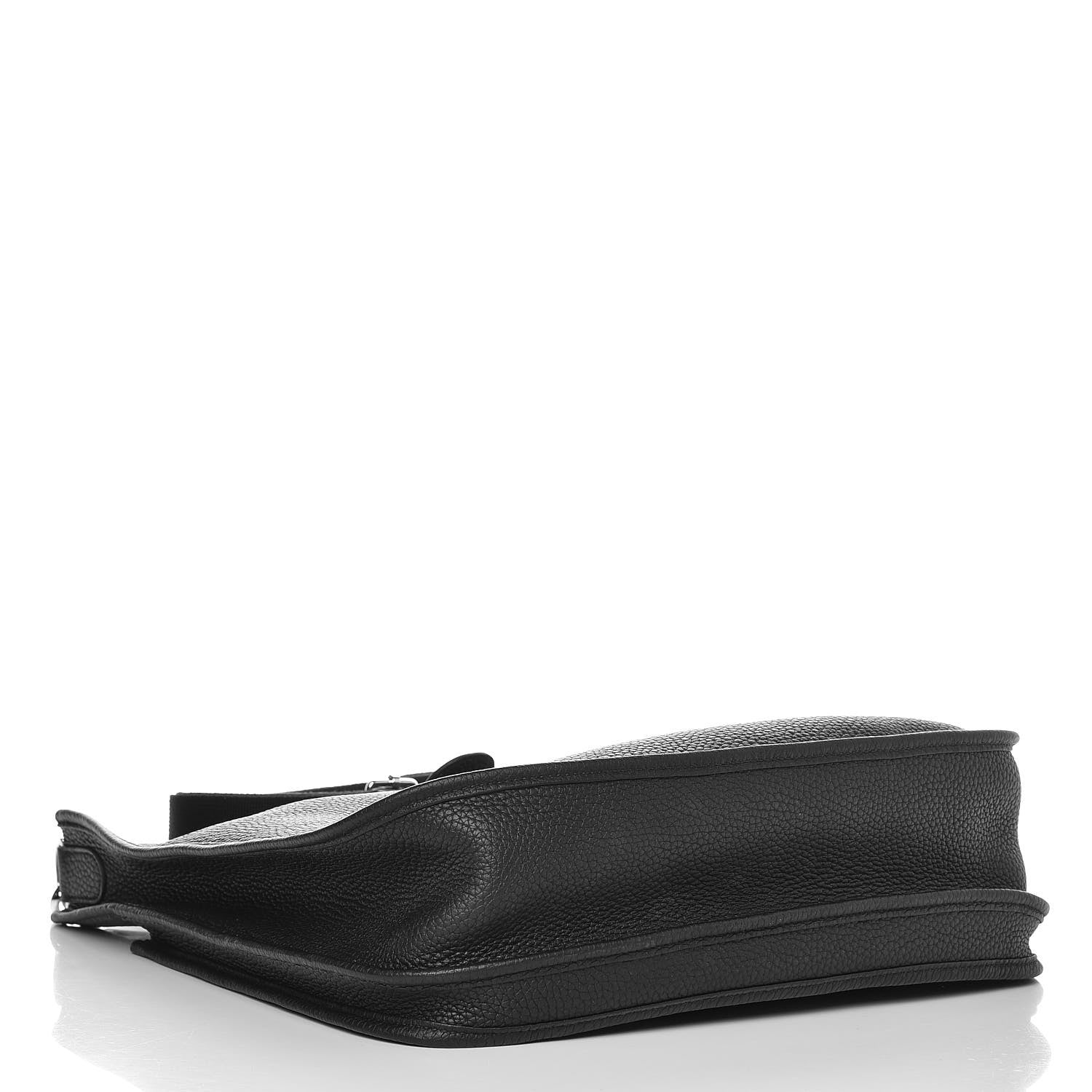 Hermes Taurillon Clemence Evelyne III GM Black 4 of 8