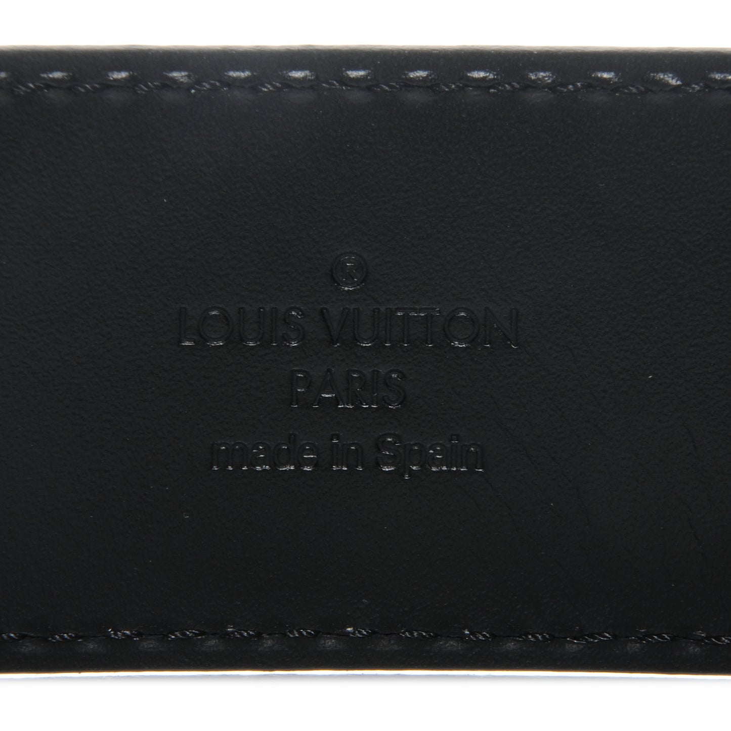 Damier Graphite LV Initiales Belt 100 40