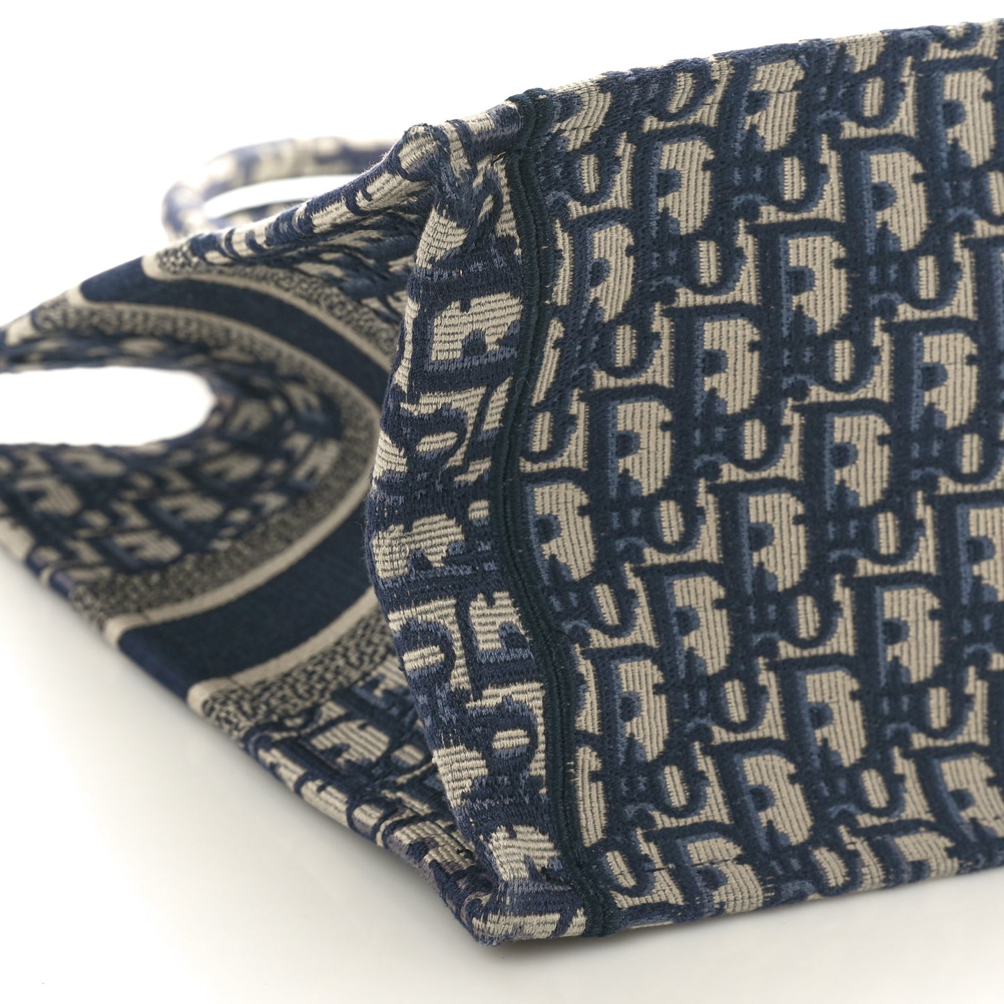 Oblique Medium Book Tote Blue Multicolor