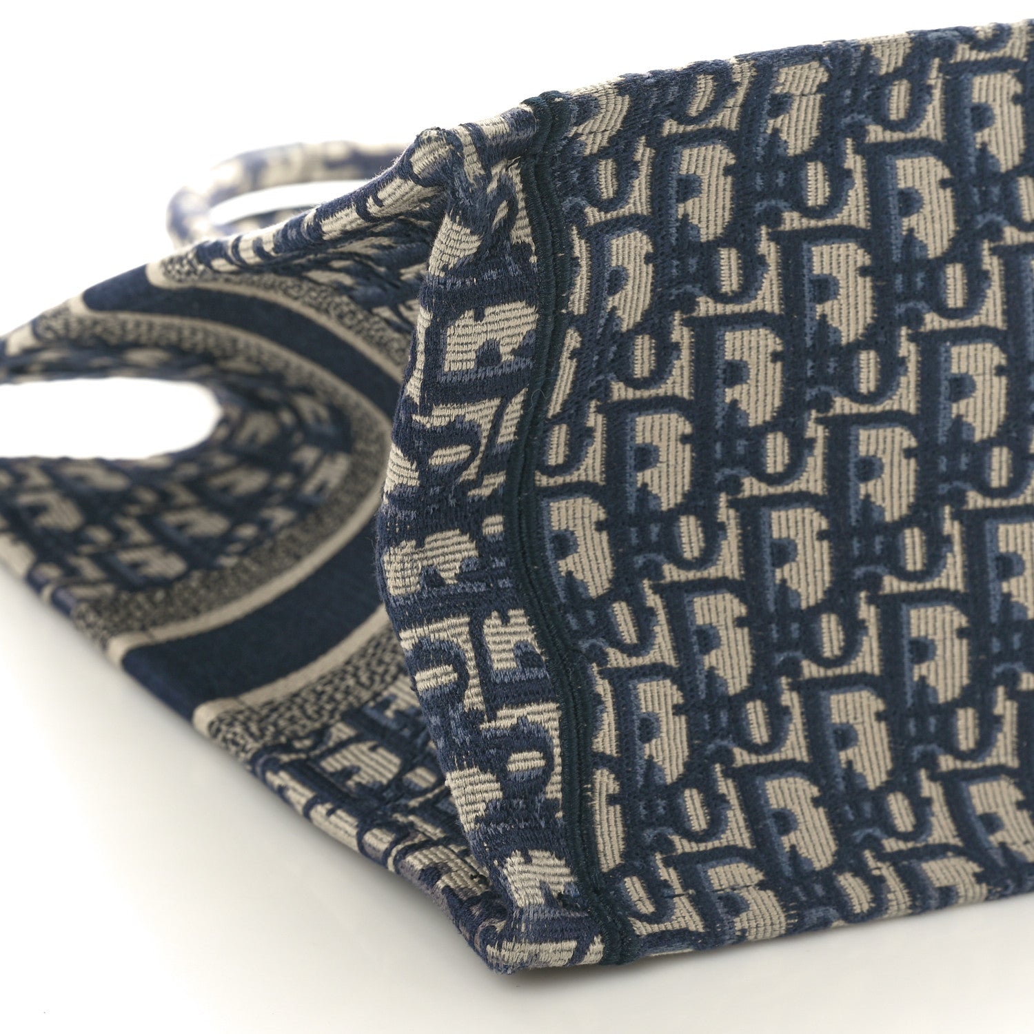 Christian Dior Oblique Medium Book Tote Blue Multicolor 9 of 11