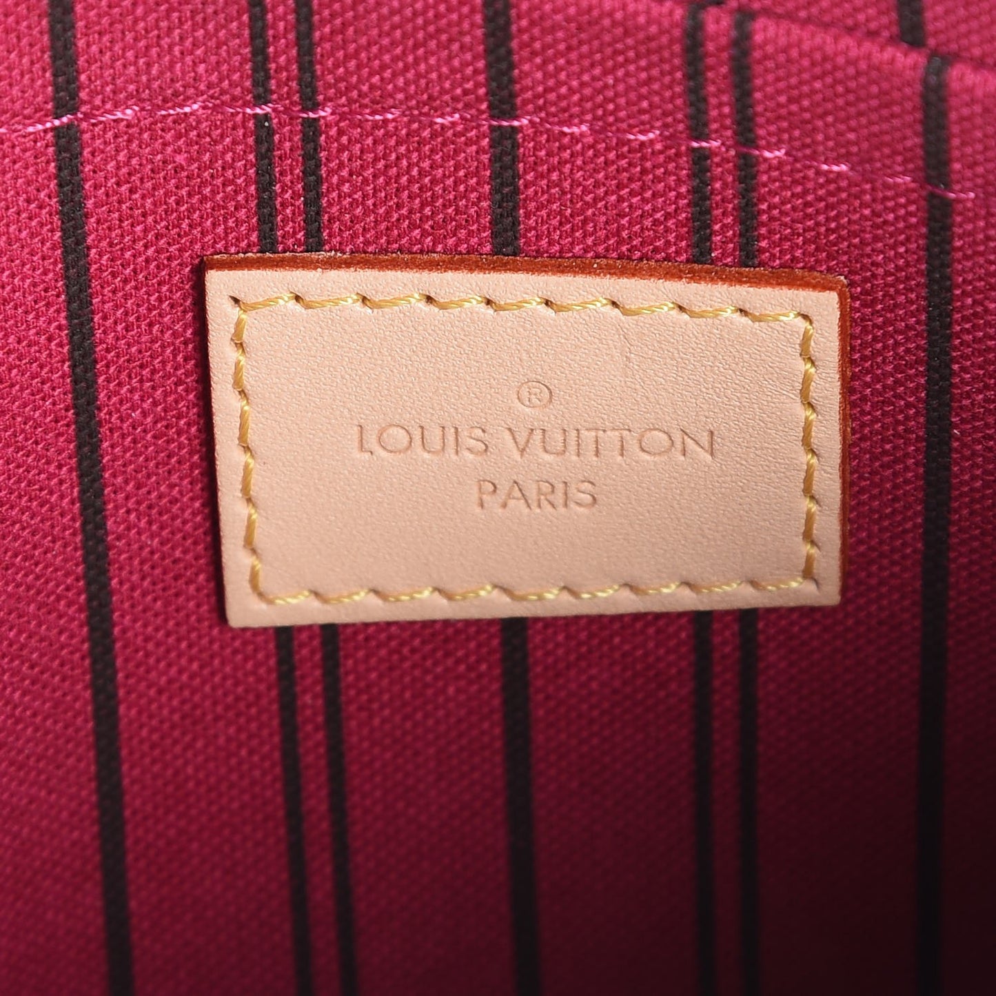 Monogram Neverfull MM GM Pochette Pivoine