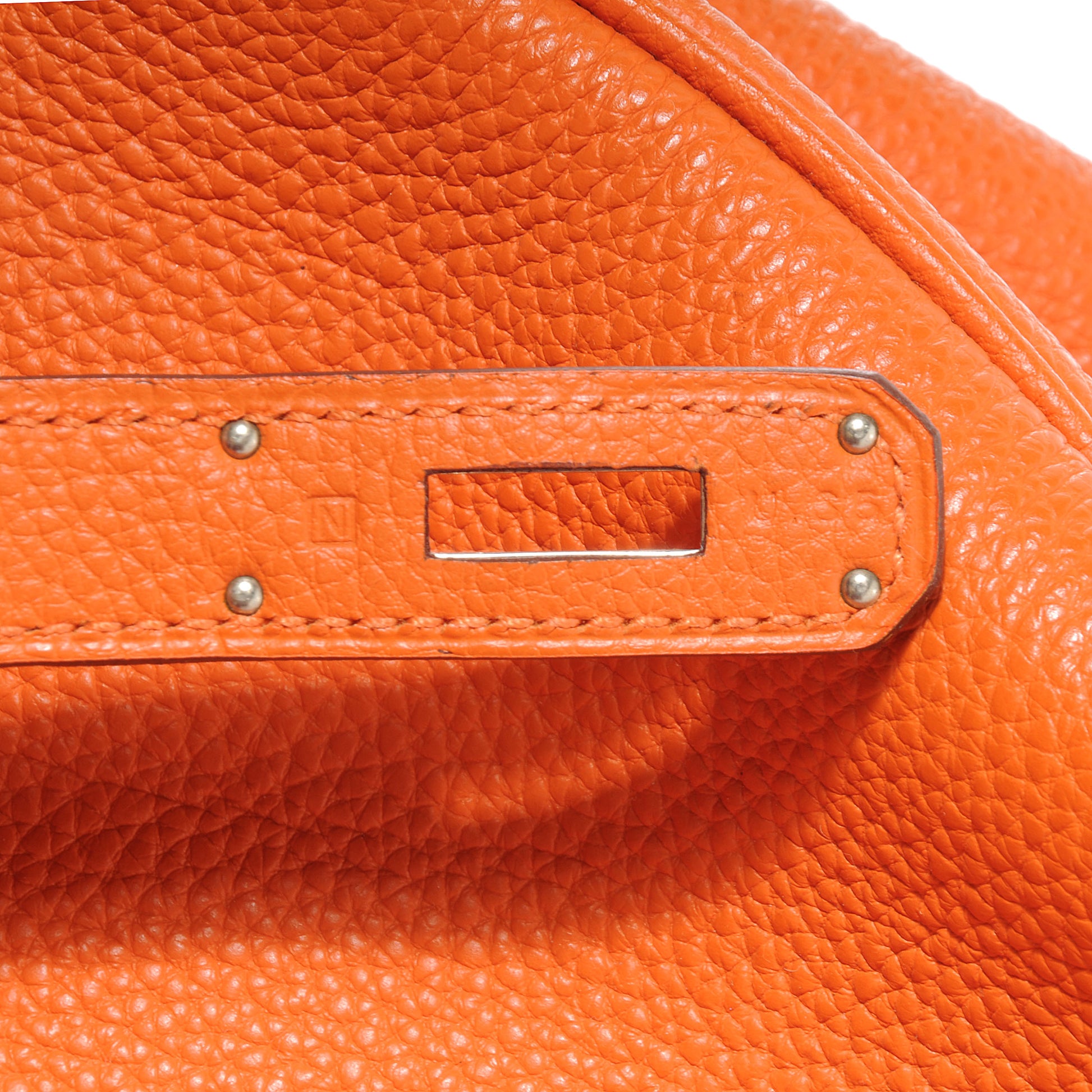 Hermes Togo Birkin 35 Orange 8 of 9