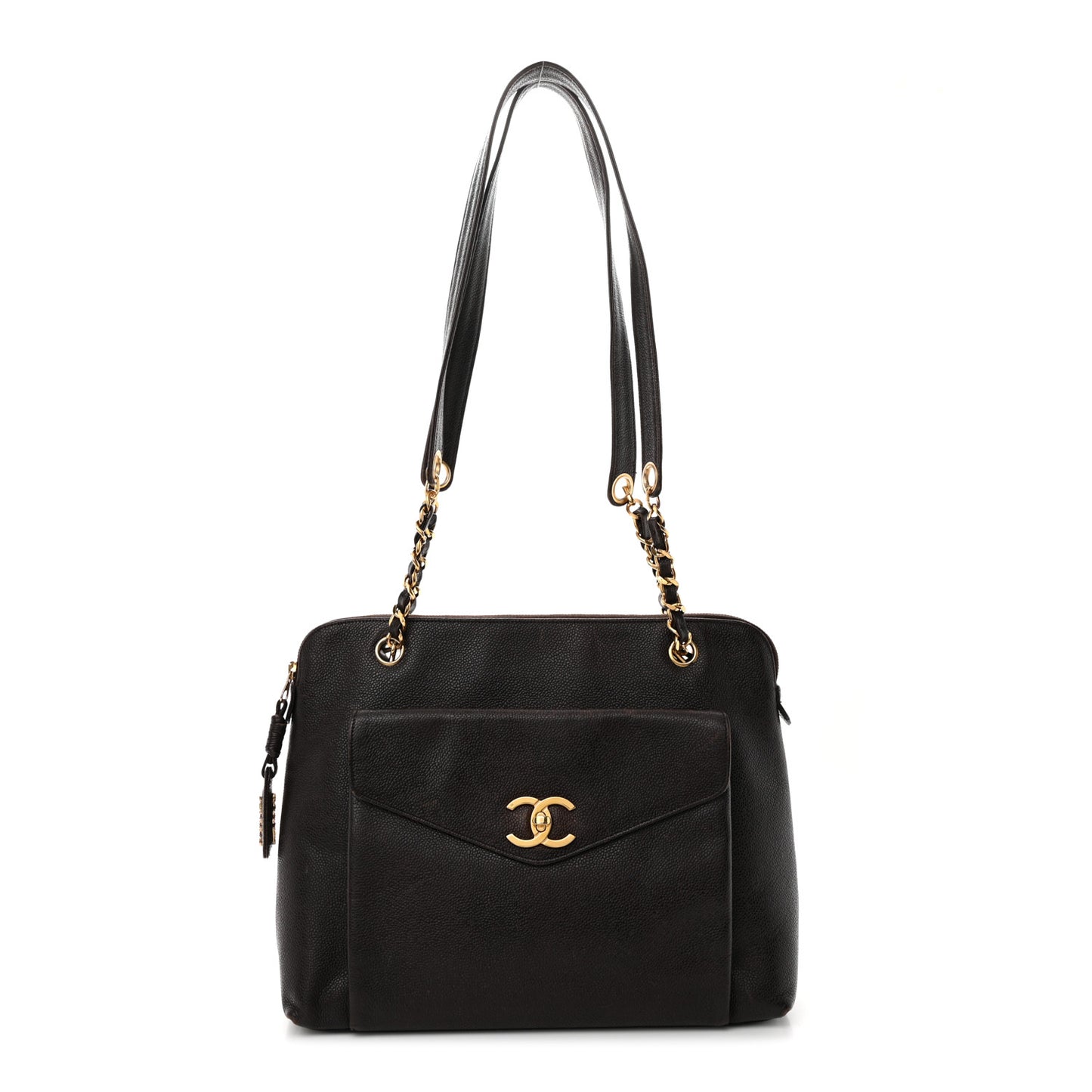 Caviar CC Shopper Tote Brown