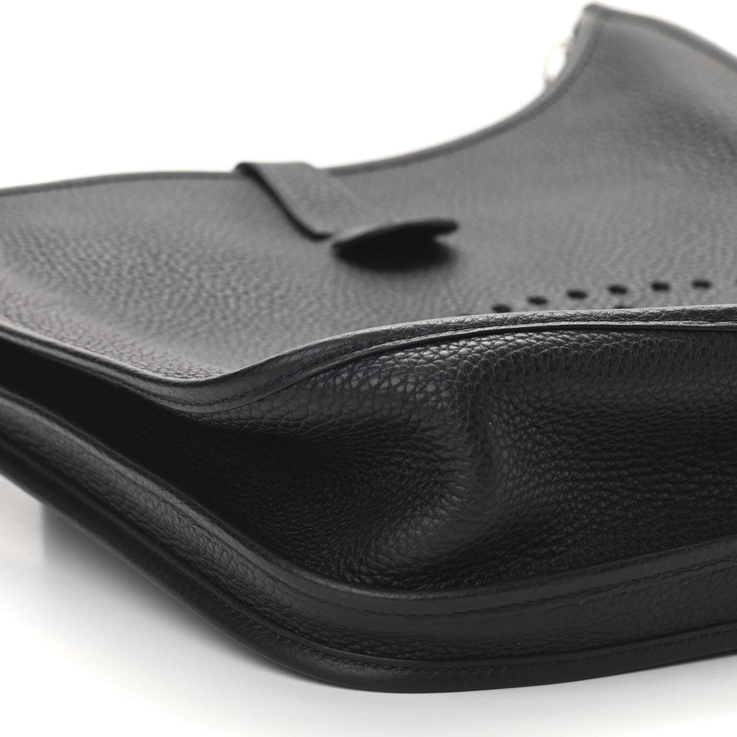Hermes Taurillon Clemence Evelyne III GM Black 9 of 11