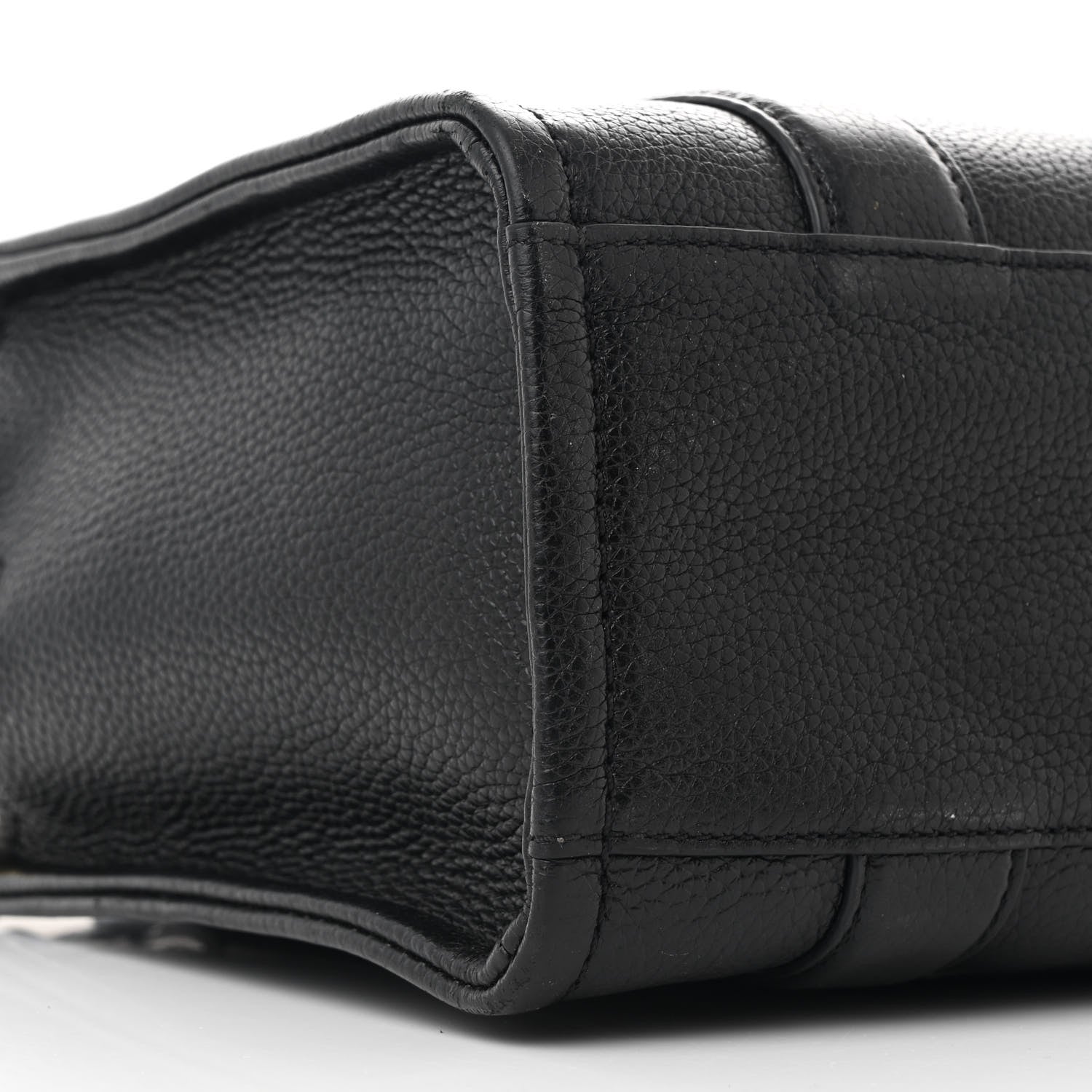 Marc Jacobs Grained Calfskin Small The Tote Bag Black 11 of 13