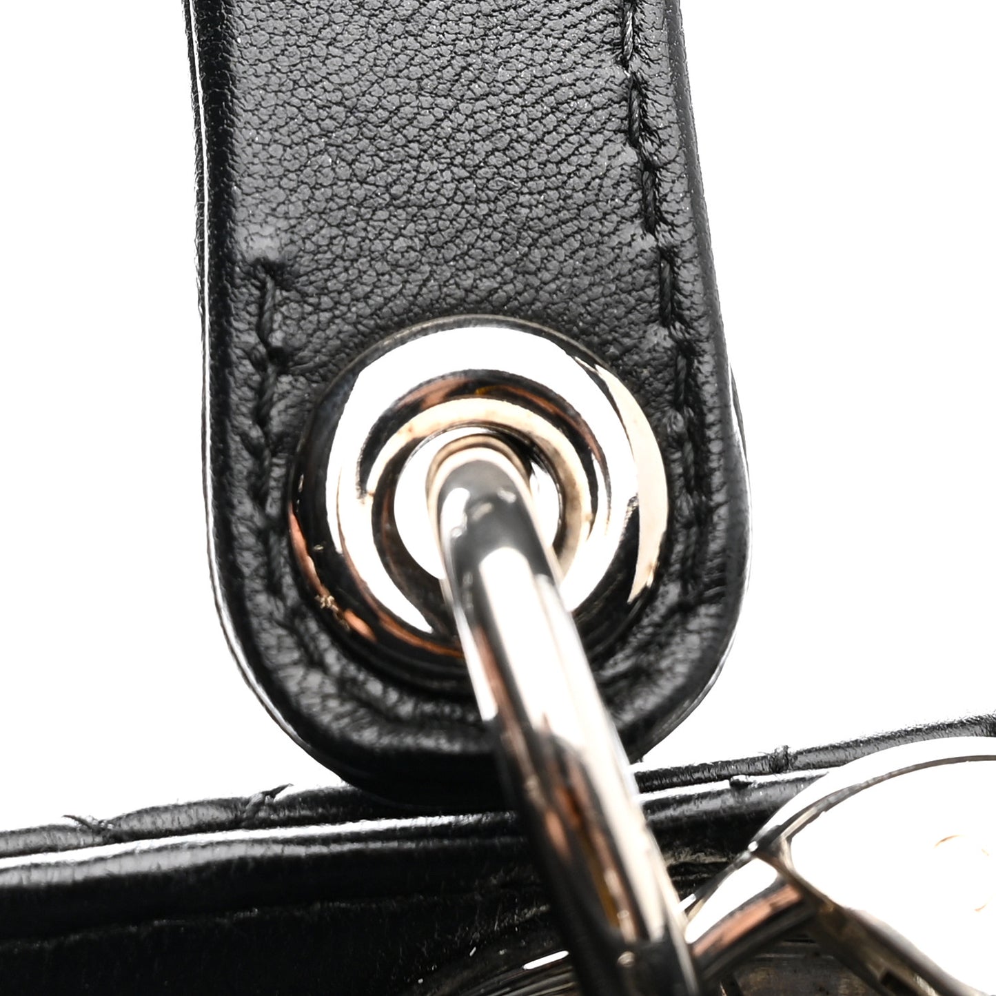 Lambskin Cannage Medium Lady Dior Black