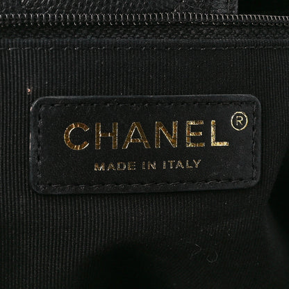 Chanel Caviar Quilted Large Shopping Tote Black 7 of 12