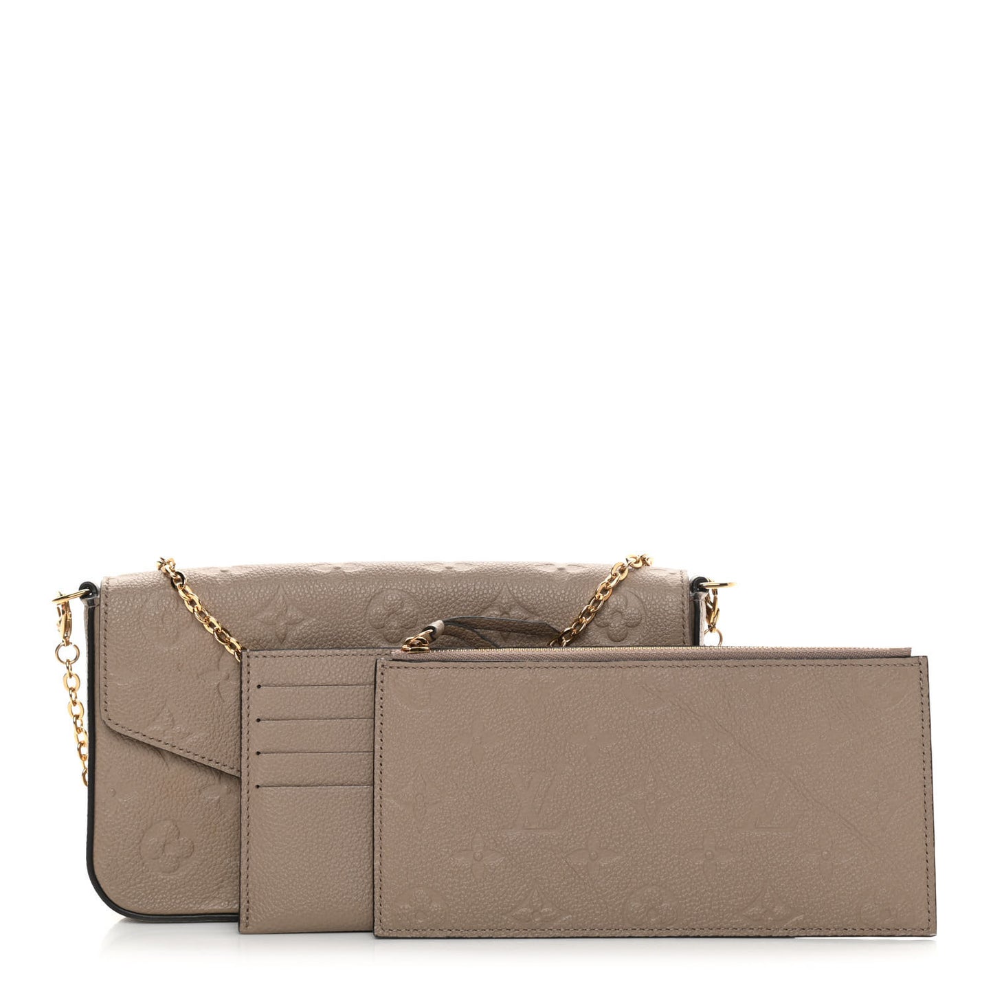 Empreinte Pochette Felicie Chain Wallet Tourterelle
