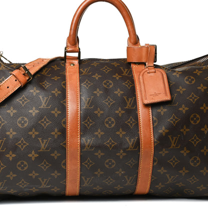Louis Vuitton Monogram Keepall Bandouliere 50 8 of 20