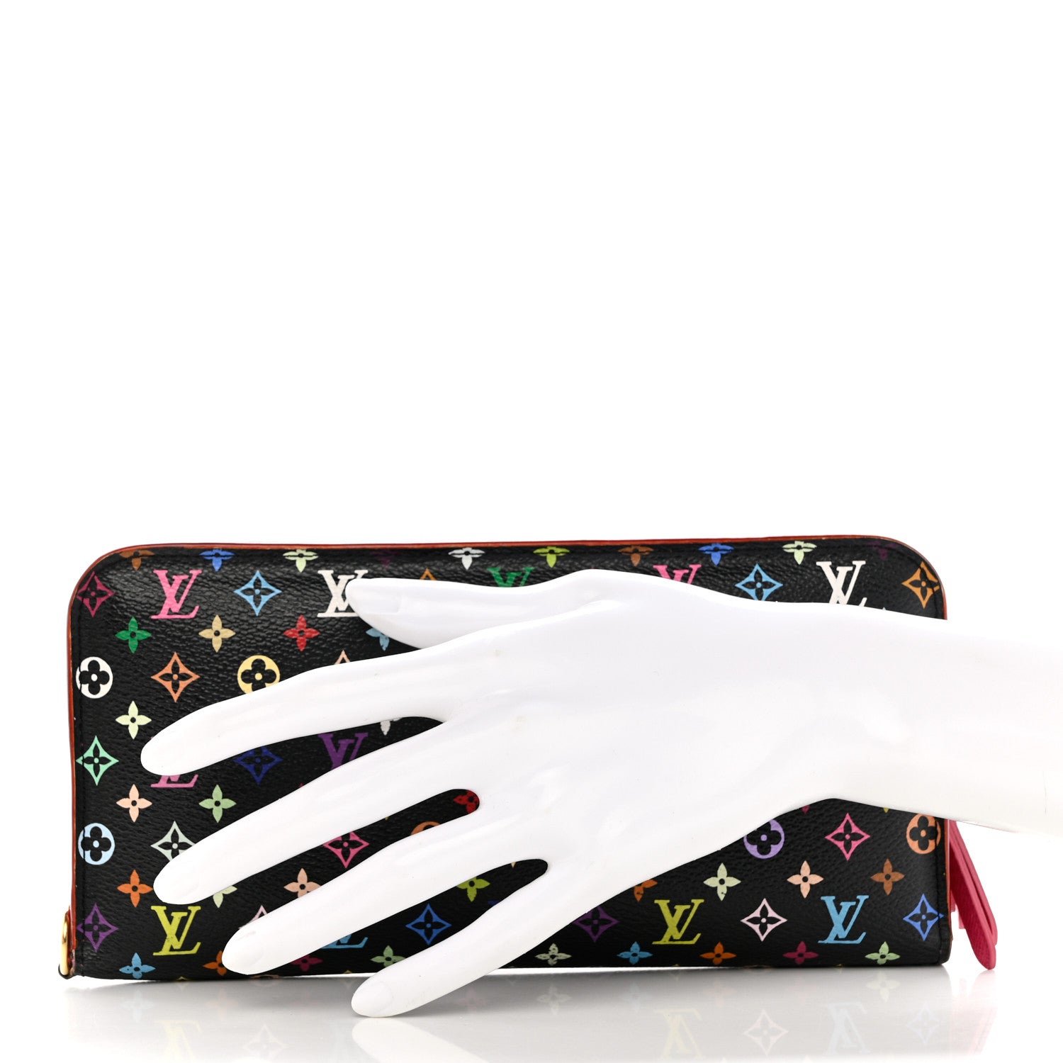 Louis Vuitton Monogram Multicolor Insolite Wallet Black Grenade 2 of 11