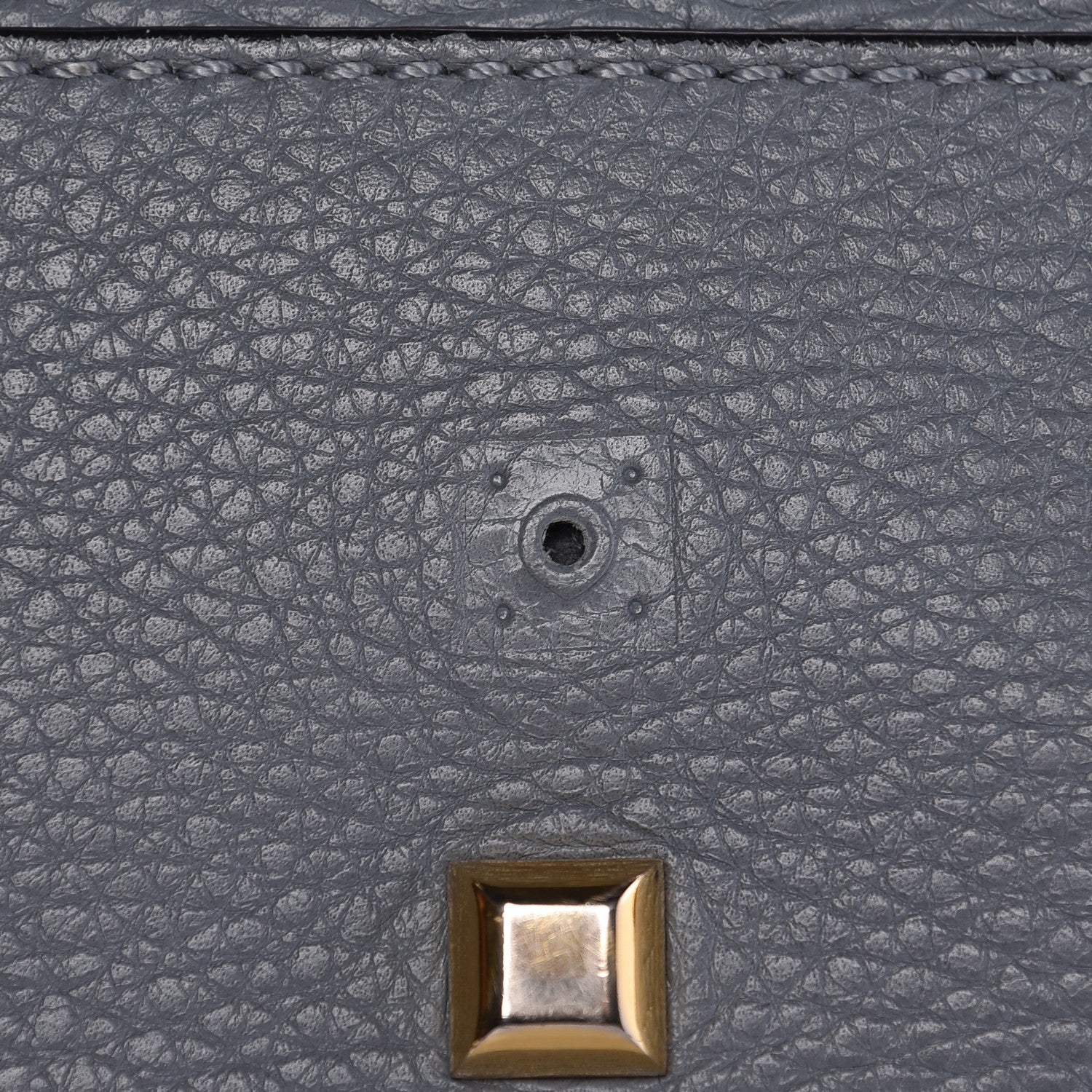 Valentino Garavani Grained Calfskin Medium My Rockstud Frame Bag Grey 13 of 14