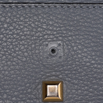 Valentino Garavani Grained Calfskin Medium My Rockstud Frame Bag Grey 13 of 14
