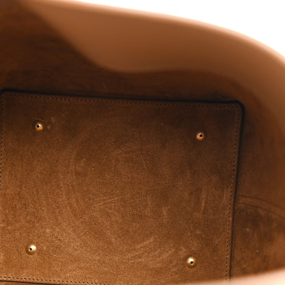Saint Laurent Shiny Calfskin Le 37 Small Bucket Bag Dark Cork 5 of 12