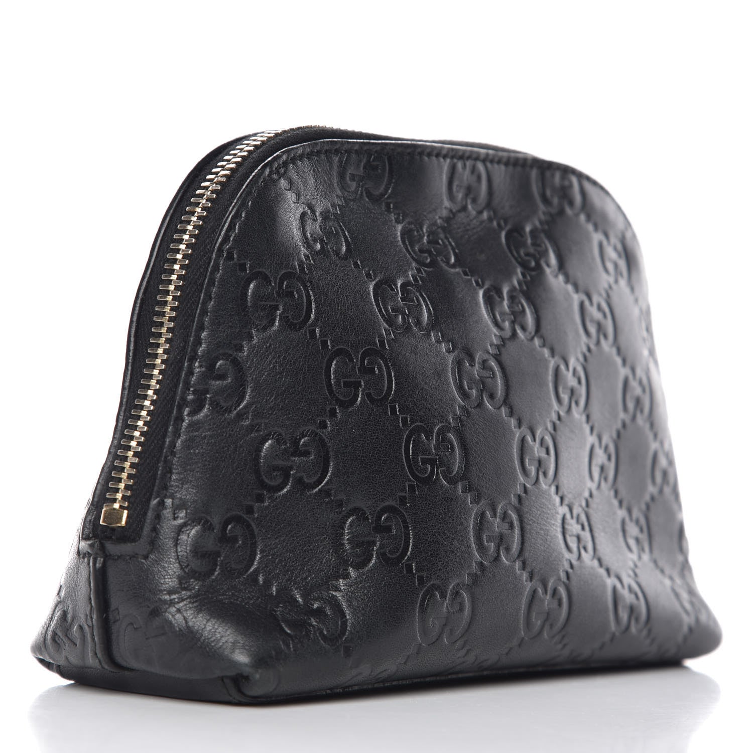 Gucci Guccissima Cosmetic Case Black 3 of 12
