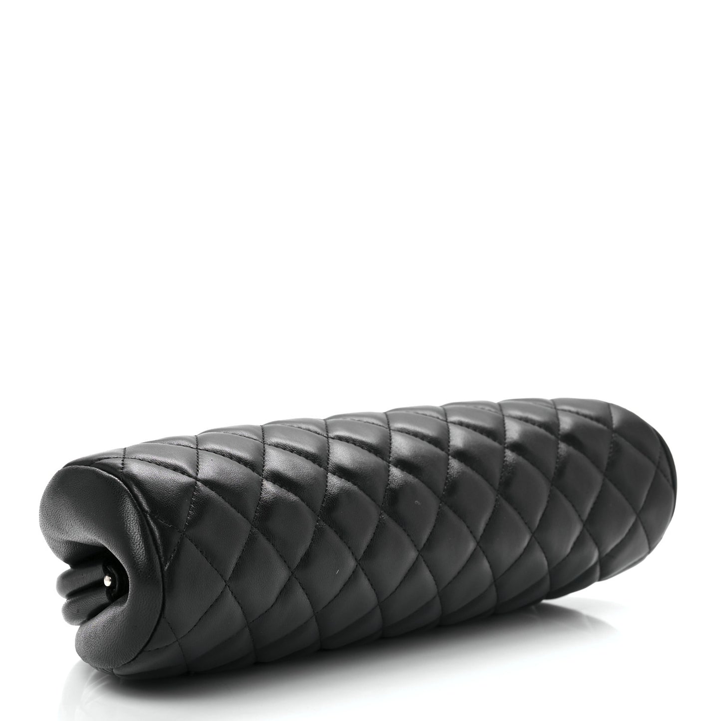 Lambskin Quilted Timeless Clutch Black