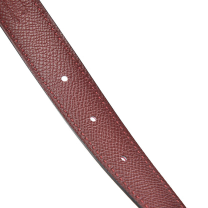 Hermes Swift Epsom 24mm Rivage Belt 90 Rose Mexico Rouge H 4 of 5