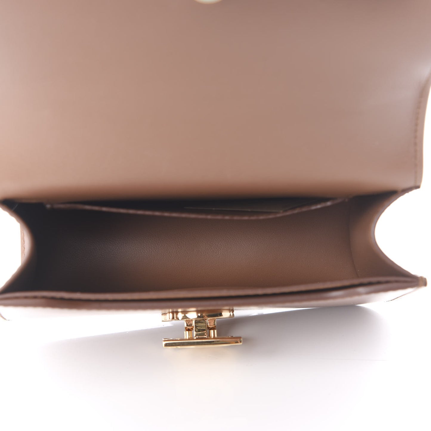 Calfskin TB Belt Bag Malt Brown
