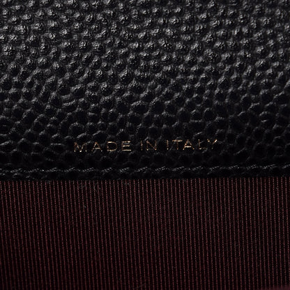 Chanel Caviar Quilted Flap Card Holder Black 7 of 9