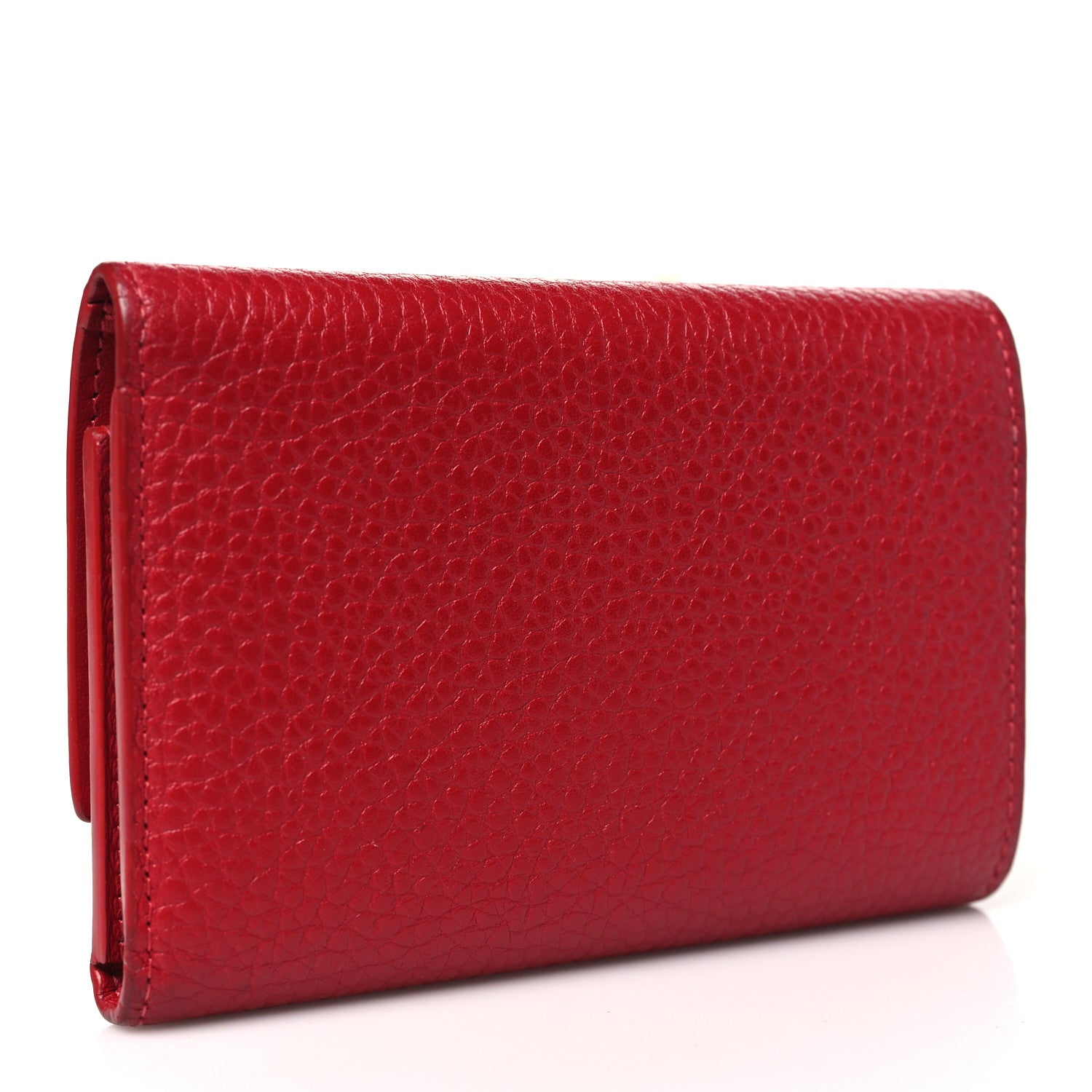 Louis Vuitton Taurillon Capucines Compact Wallet Scarlet 3 of 9