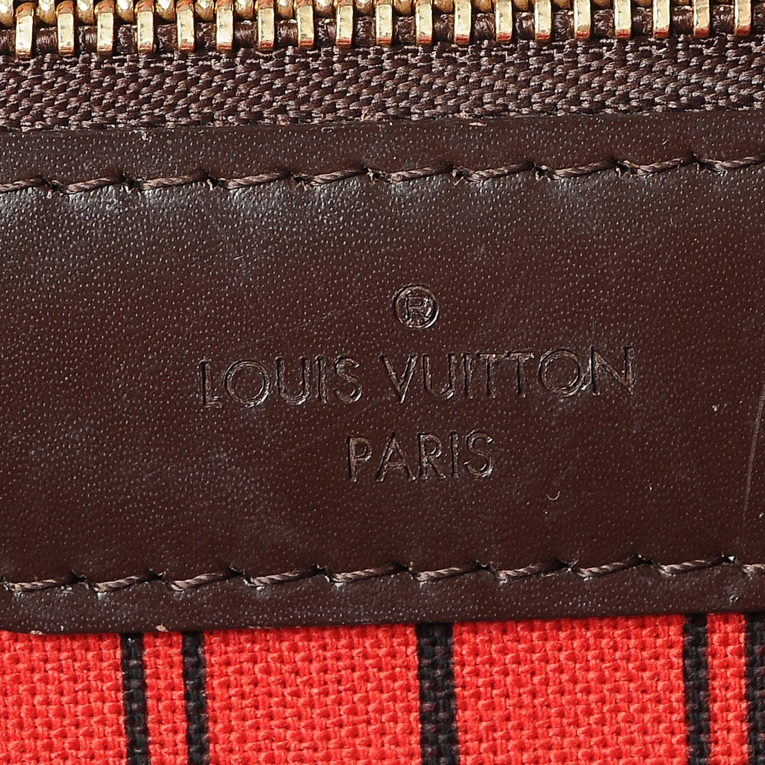 Louis Vuitton Damier Ebene Neverfull MM 6 of 8
