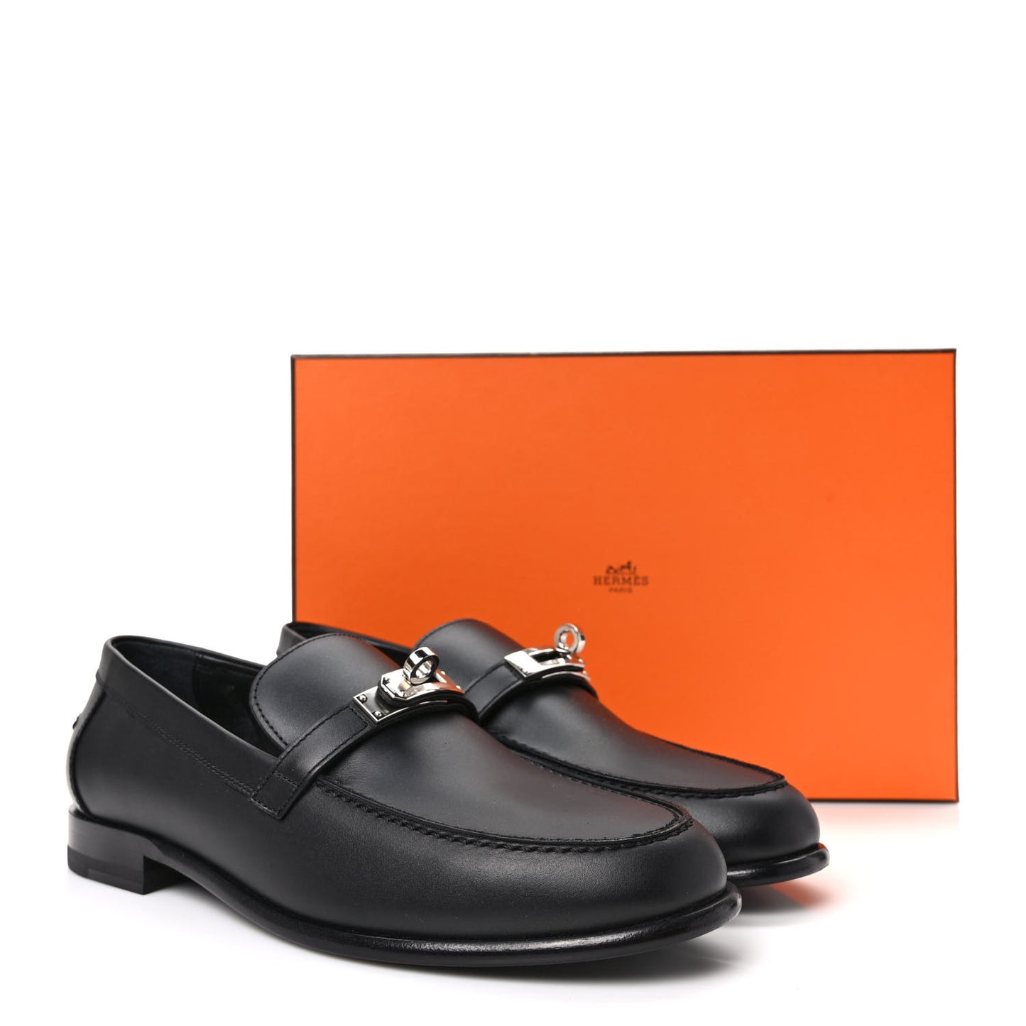 Calfskin Womens Destin Loafers 39 Black