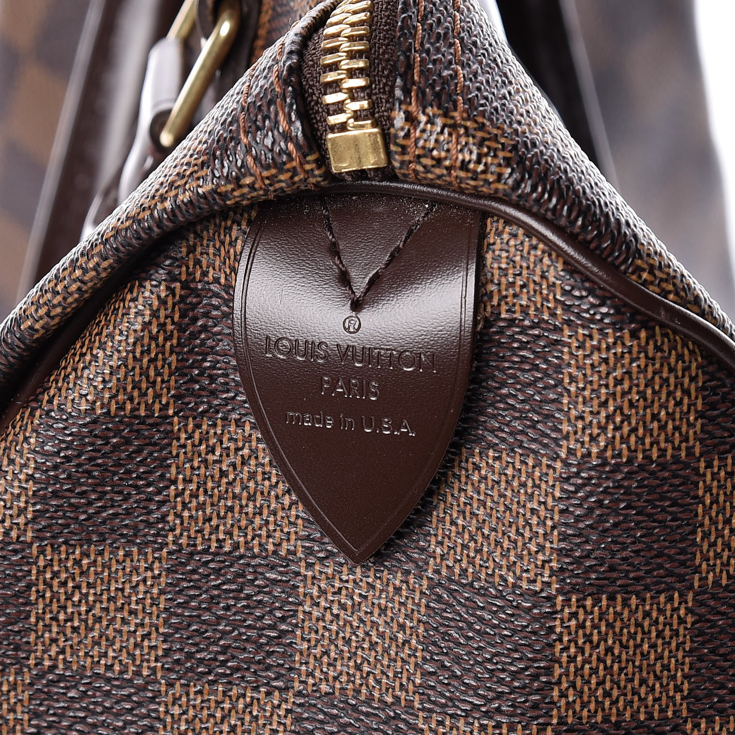 Louis Vuitton Damier Ebene Speedy 30 6 of 10