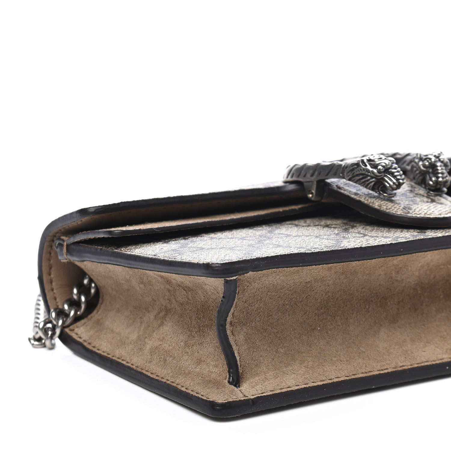 Gucci GG Supreme Monogram Super Mini Dionysus Shoulder Bag Taupe 7 of 8