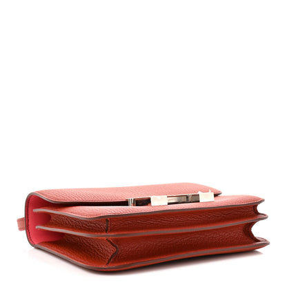 Hermes Chevre Mysore Verso Constance 18 Brique Rose Lipstick 5 of 12