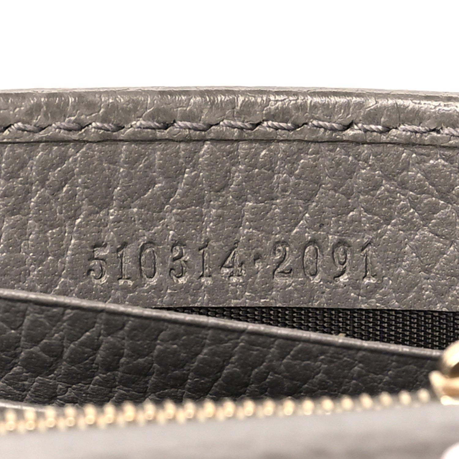 Gucci Dollar Calfskin Interlocking G Chain Wallet Loess 8 of 10