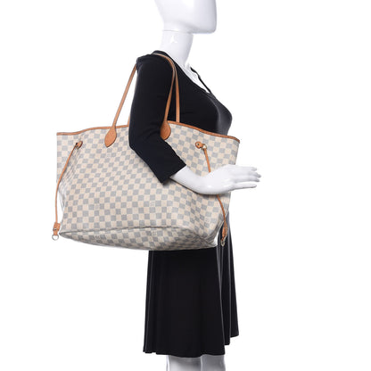 Louis Vuitton Damier Azur Neverfull GM 2 of 15