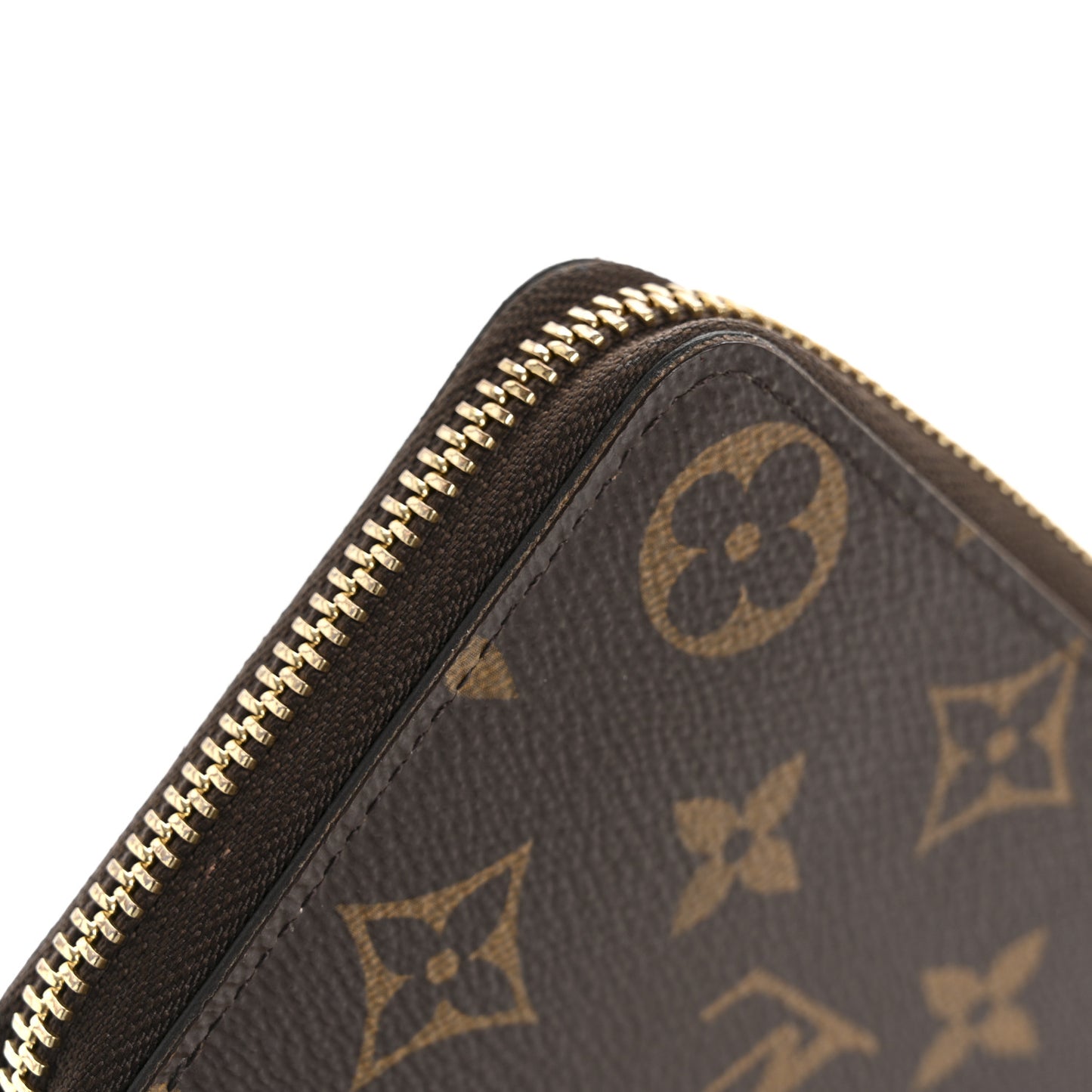 Monogram Clemence Wallet Rose Ballerine