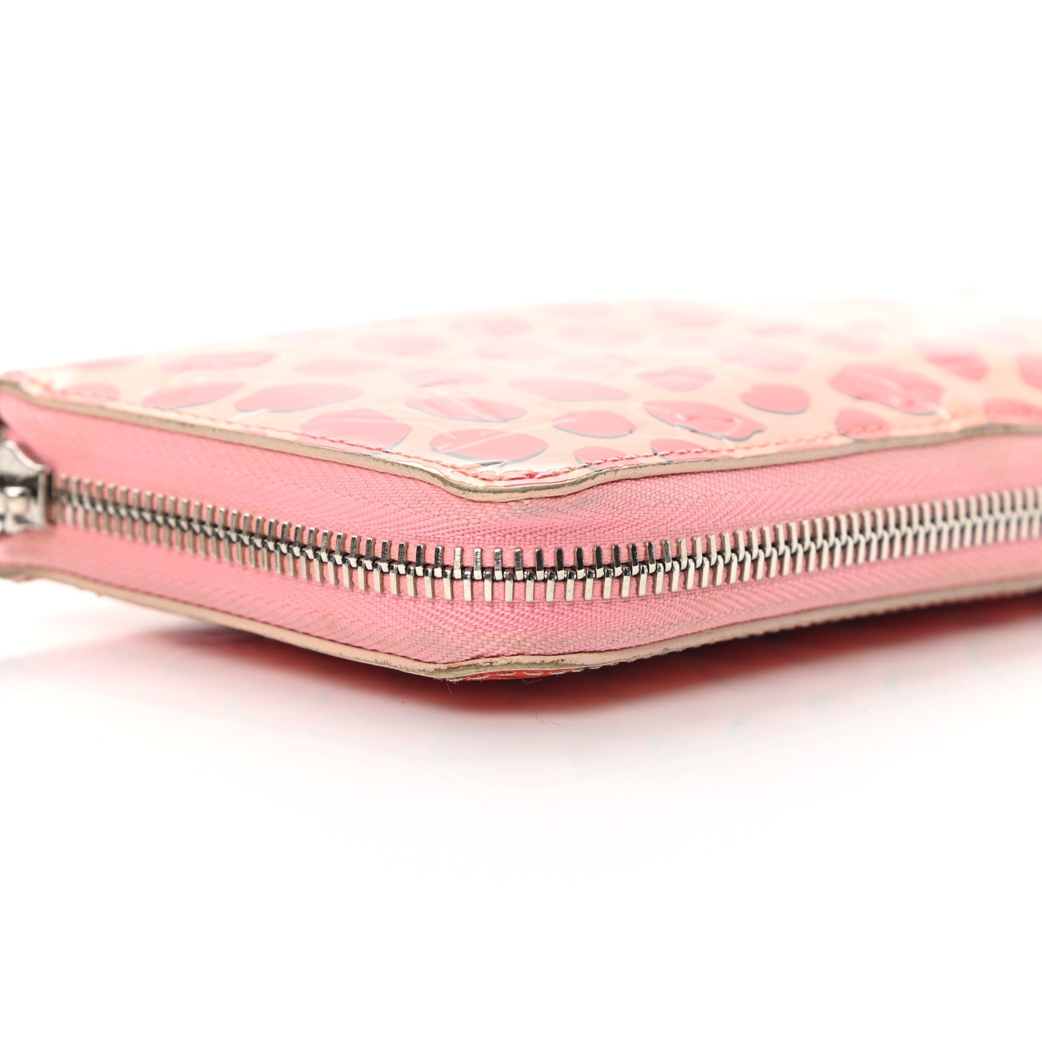 Louis Vuitton Vernis Jungle Dots Zippy Wallet Sugar Pink Poppy 12 of 16