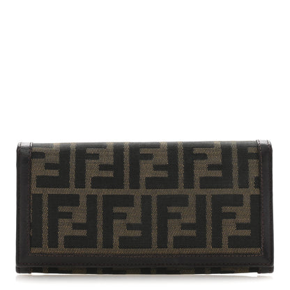 Fendi Zucca Continental Wallet Tobacco 1 of 11
