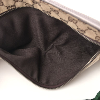 Gucci Monogram Web Belt Bag Dark Brown 5 of 11